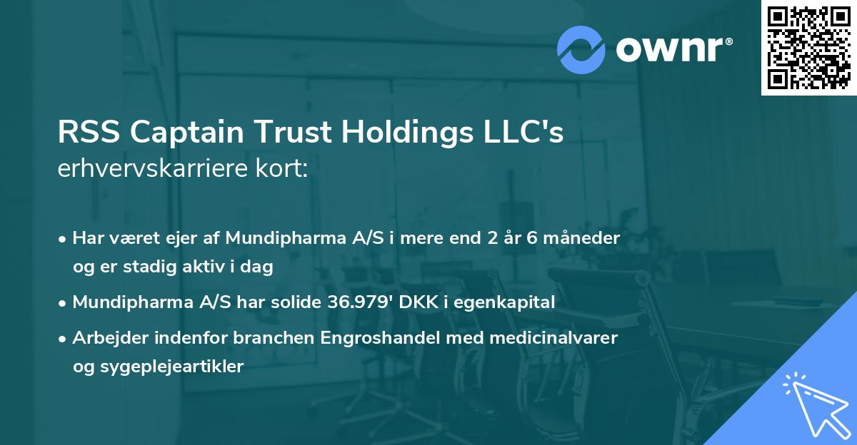 RSS Captain Trust Holdings LLC's erhvervskarriere kort