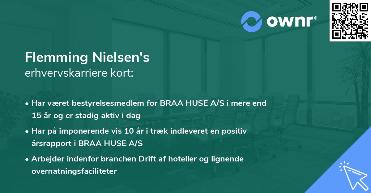 Flemming Nielsen's erhvervskarriere kort