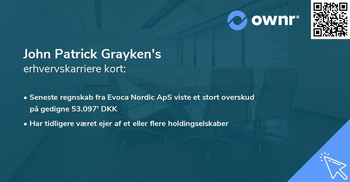 John Patrick Grayken's erhvervskarriere kort