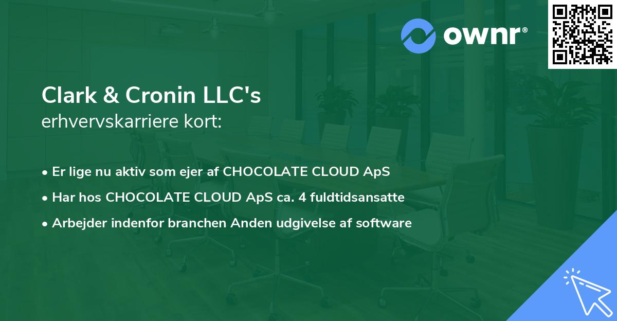 Clark & Cronin LLC's erhvervskarriere kort