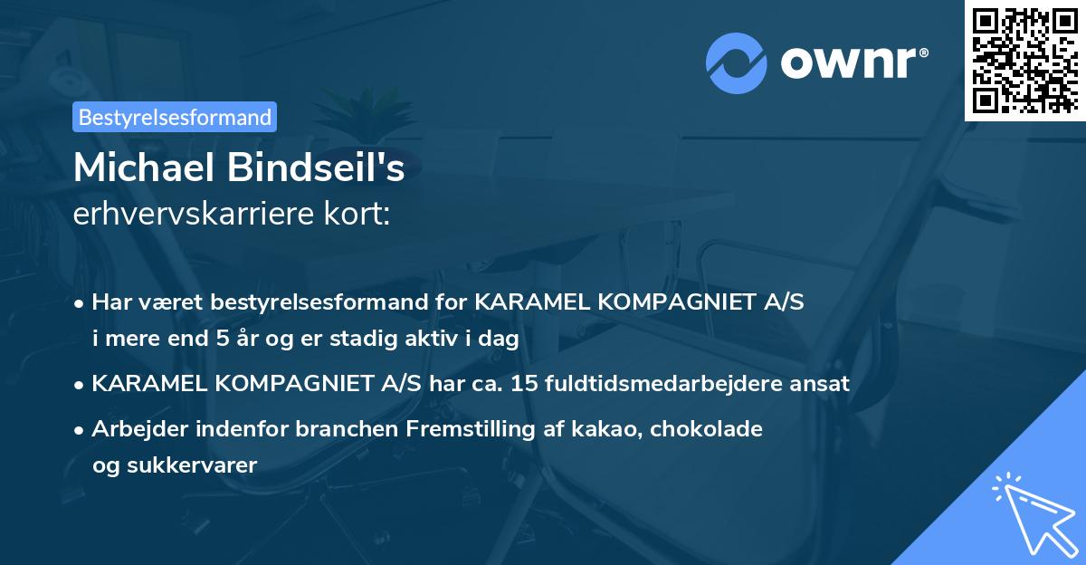 Michael Bindseil's erhvervskarriere kort