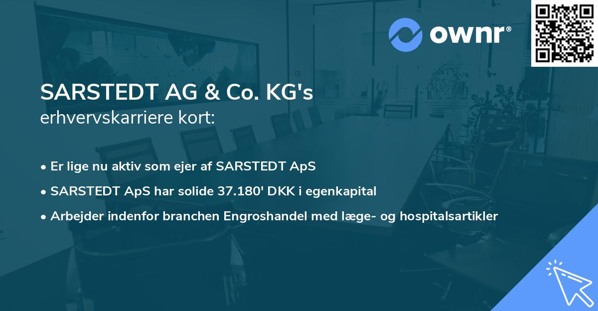SARSTEDT AG & Co. KG's erhvervskarriere kort
