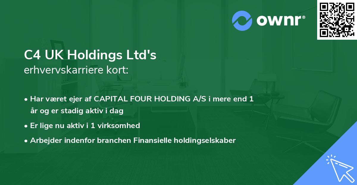 C4 UK Holdings Ltd's erhvervskarriere kort