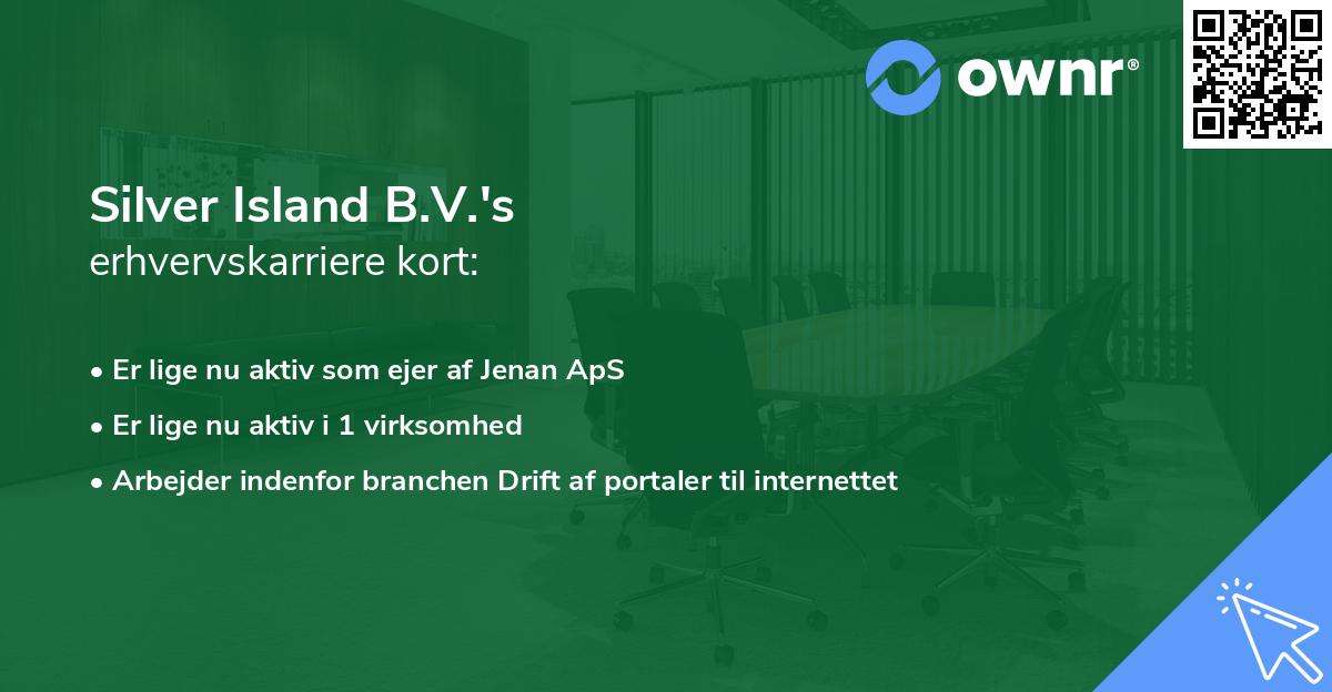 Silver Island B.V.'s erhvervskarriere kort