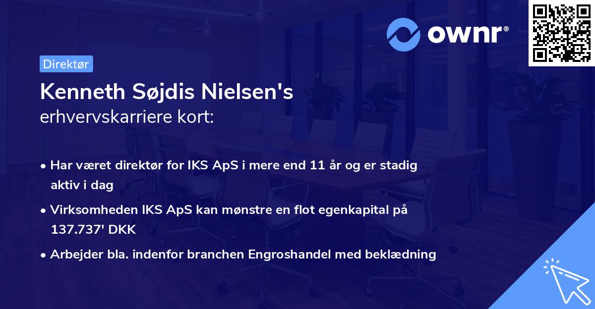 Kenneth Søjdis Nielsen's erhvervskarriere kort