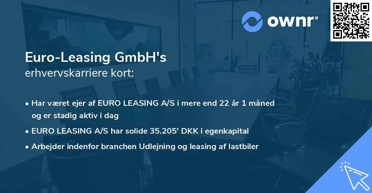 Euro-Leasing GmbH's erhvervskarriere kort