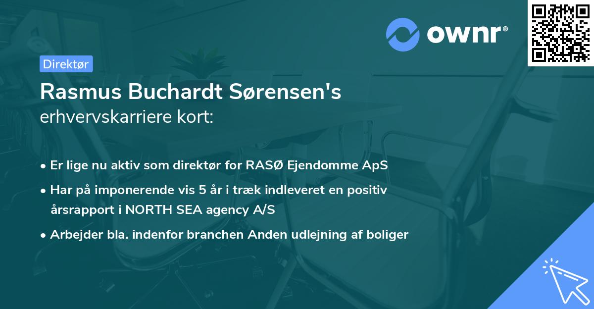 Rasmus Buchardt Sørensen's erhvervskarriere kort