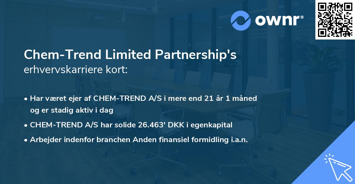 Chem-Trend Limited Partnership's erhvervskarriere kort