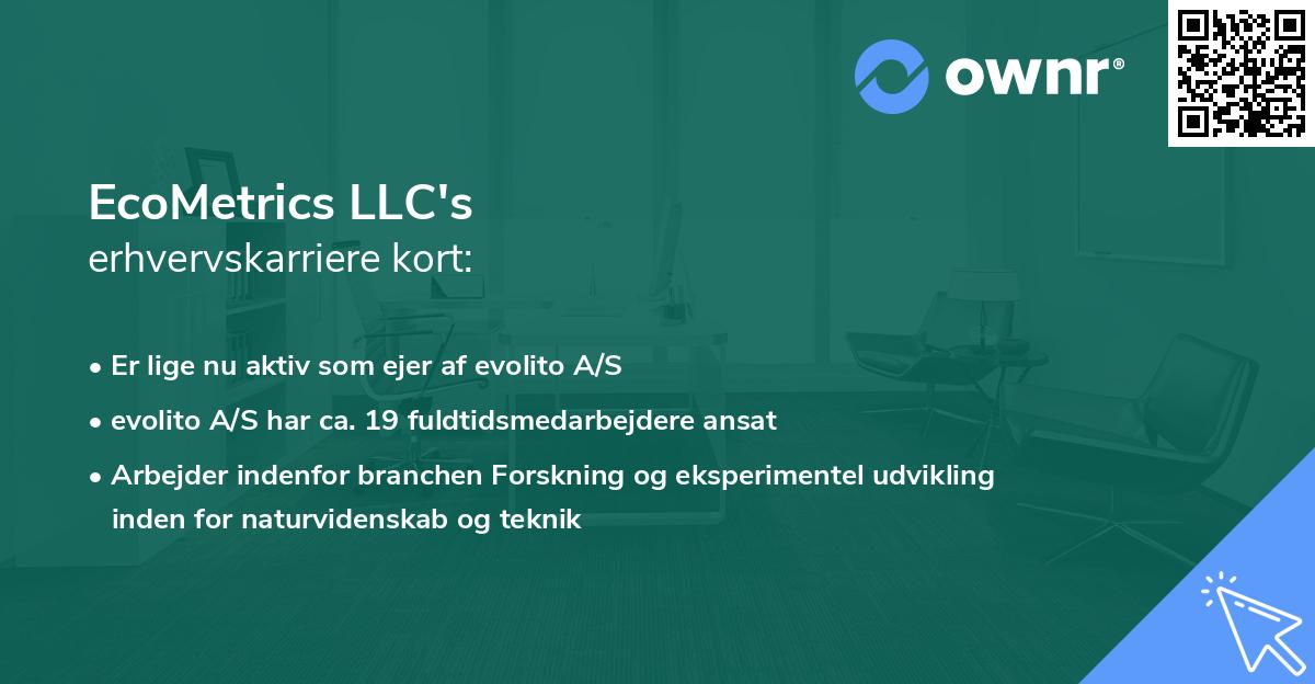 EcoMetrics LLC's erhvervskarriere kort
