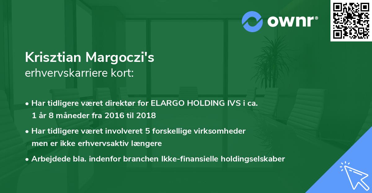 Krisztian Margoczi's erhvervskarriere kort