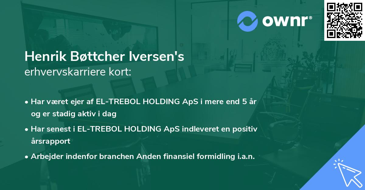 Henrik Bøttcher Iversen's erhvervskarriere kort