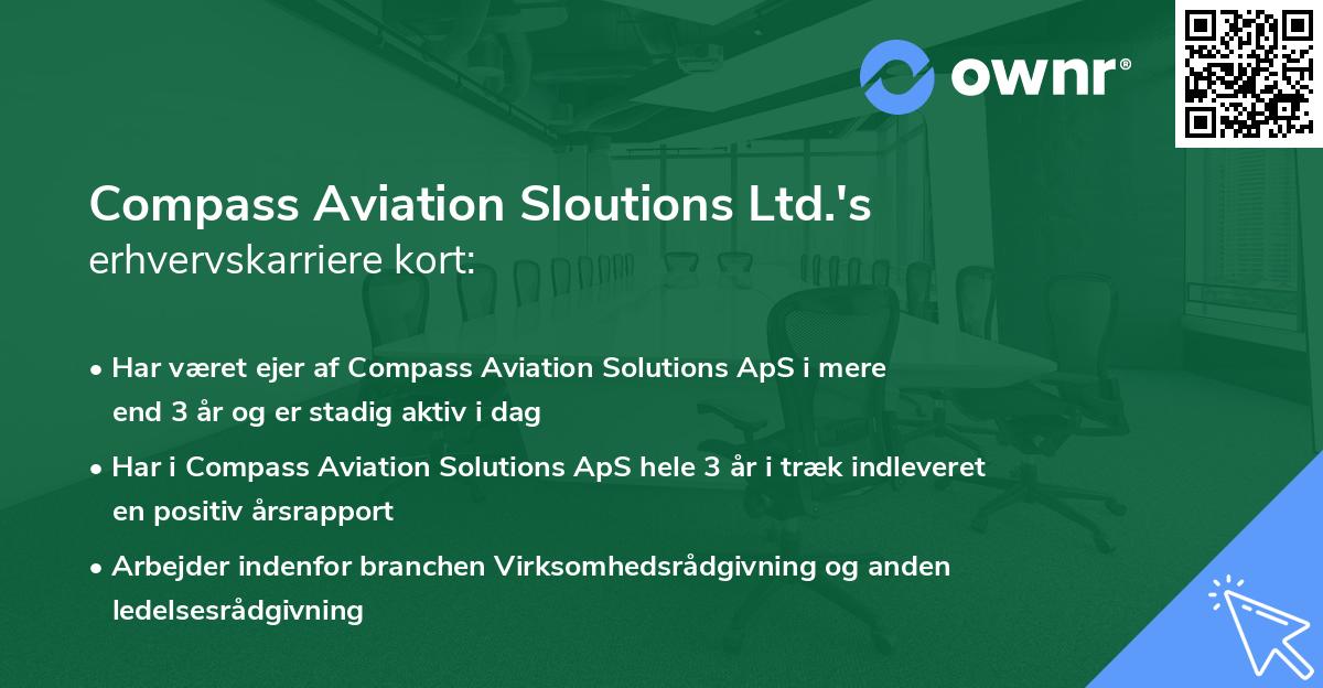 Compass Aviation Sloutions Ltd.'s erhvervskarriere kort