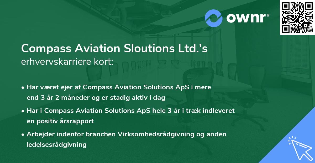 Compass Aviation Sloutions Ltd.'s erhvervskarriere kort