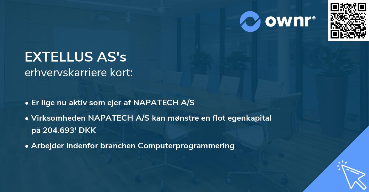 EXTELLUS AS's erhvervskarriere kort