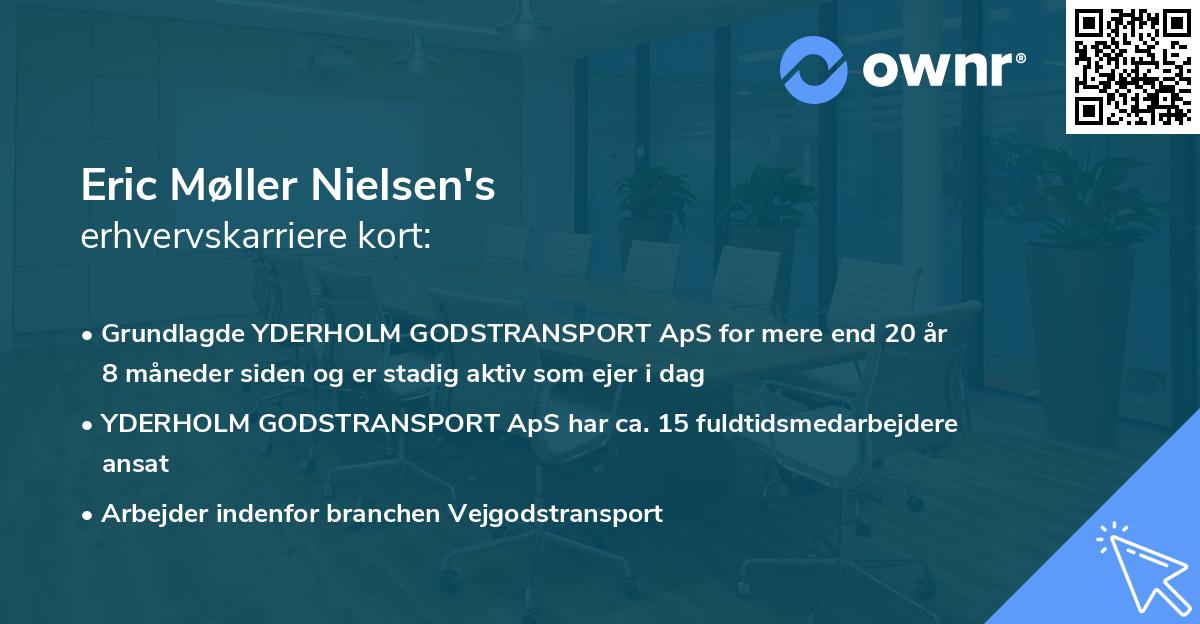 Eric Møller Nielsen's erhvervskarriere kort