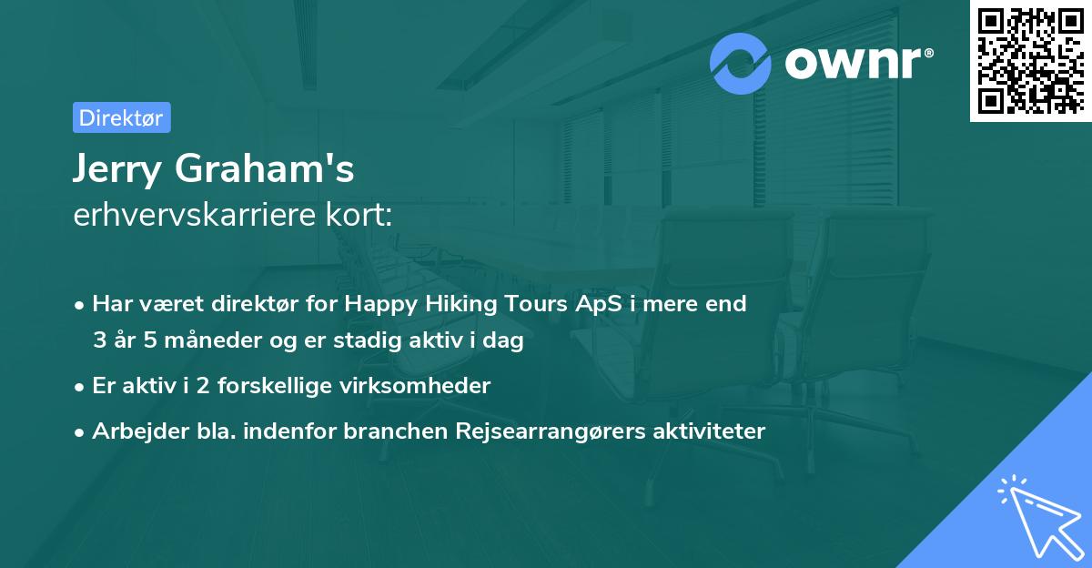 Jerry Graham's erhvervskarriere kort