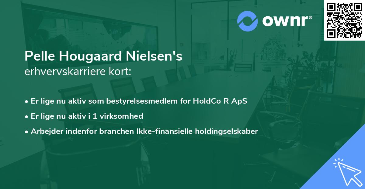 Pelle Hougaard Nielsen's erhvervskarriere kort