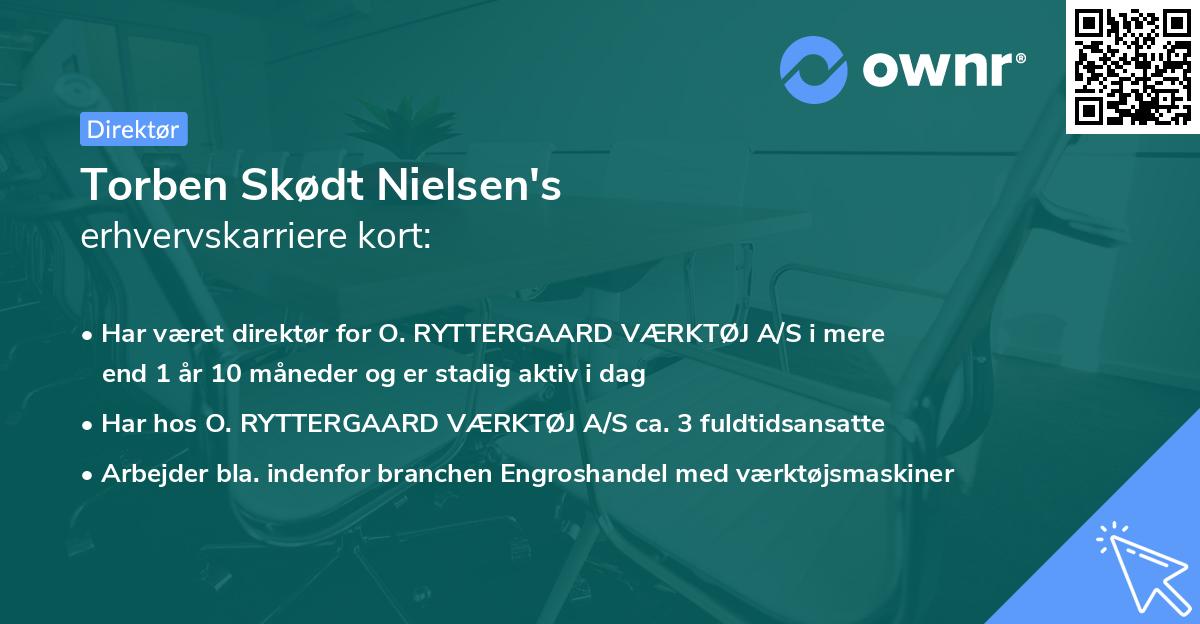Torben Skødt Nielsen's erhvervskarriere kort