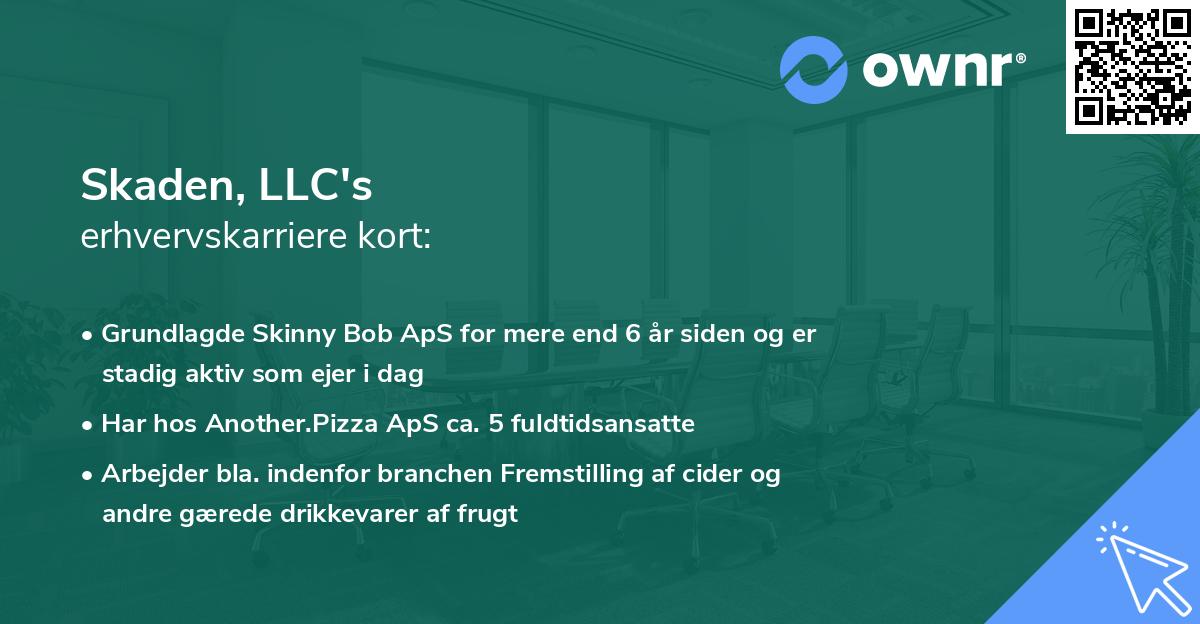 Skaden, LLC's erhvervskarriere kort