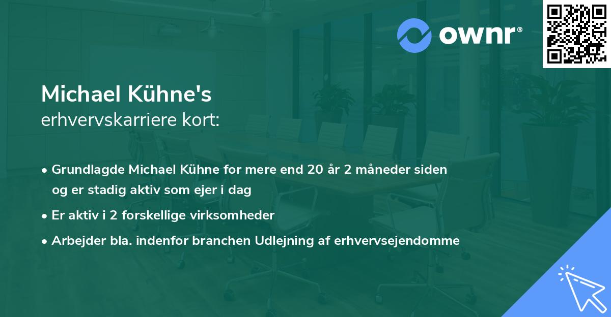 Michael Kühne's erhvervskarriere kort