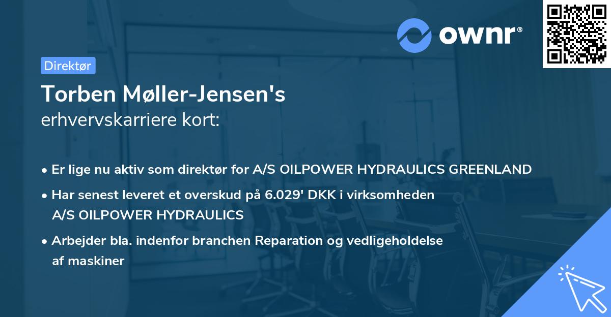 Torben Møller-Jensen's erhvervskarriere kort