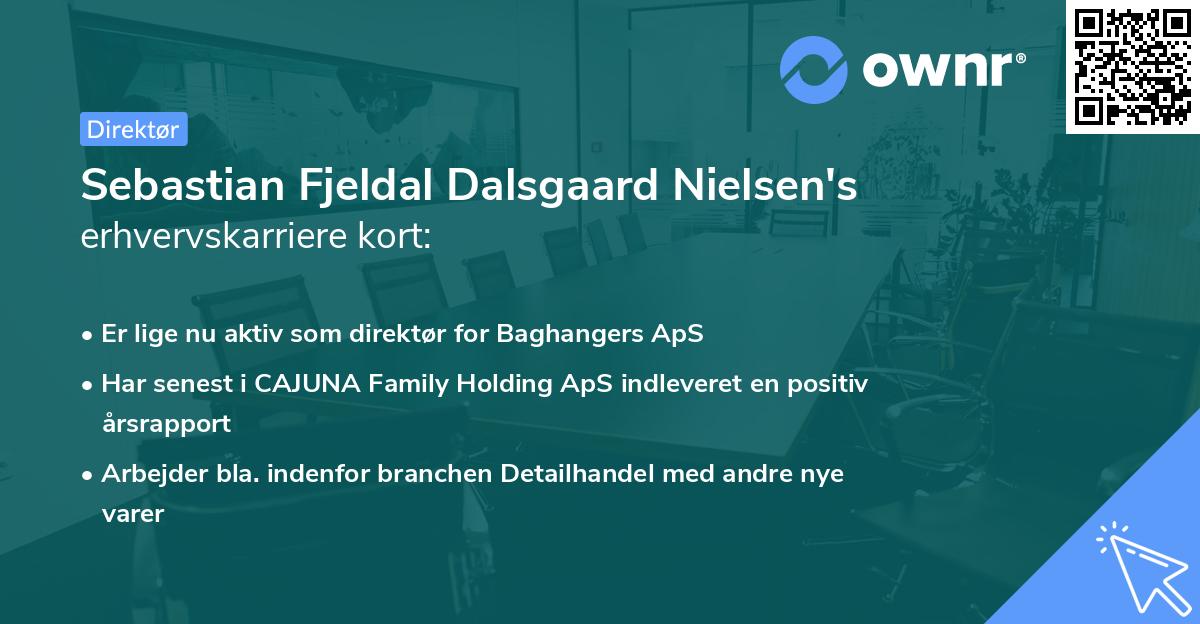 Sebastian Fjeldal Dalsgaard Nielsen's erhvervskarriere kort