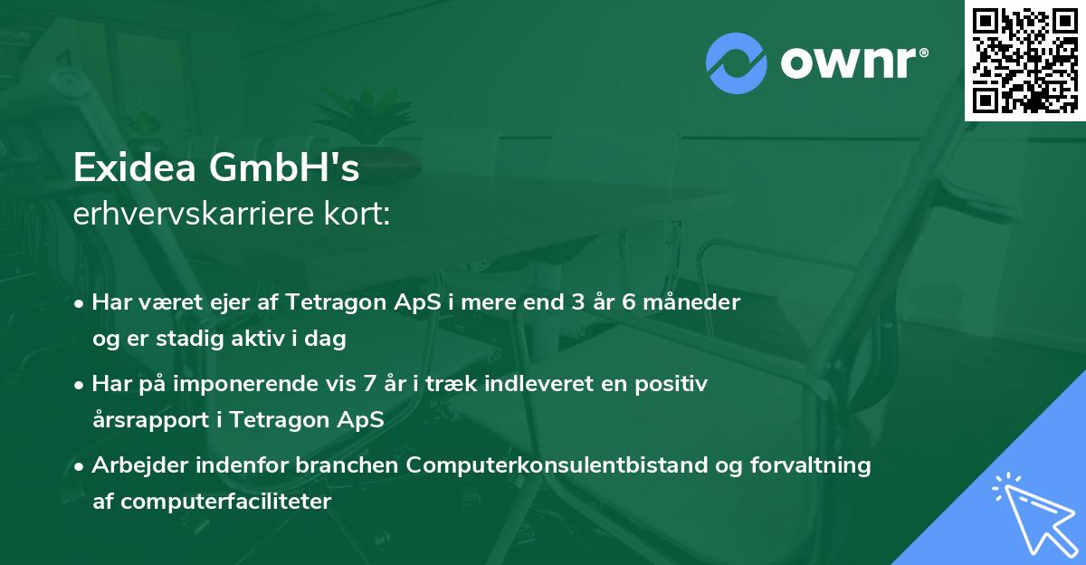 Exidea GmbH's erhvervskarriere kort