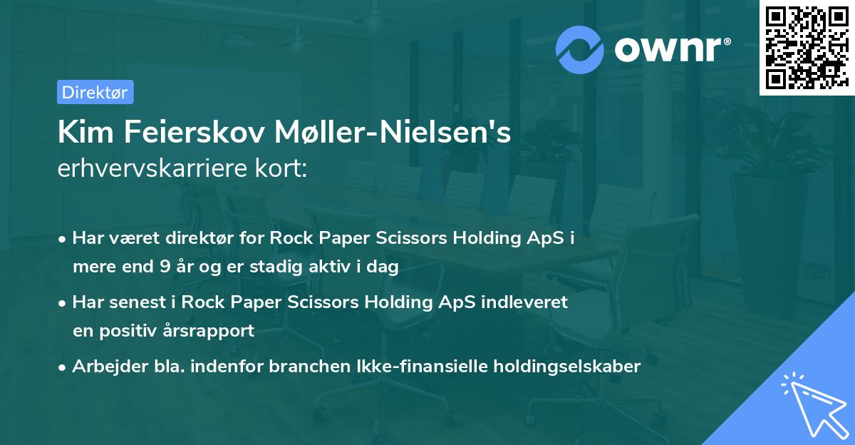 Kim Feierskov Møller-Nielsen's erhvervskarriere kort