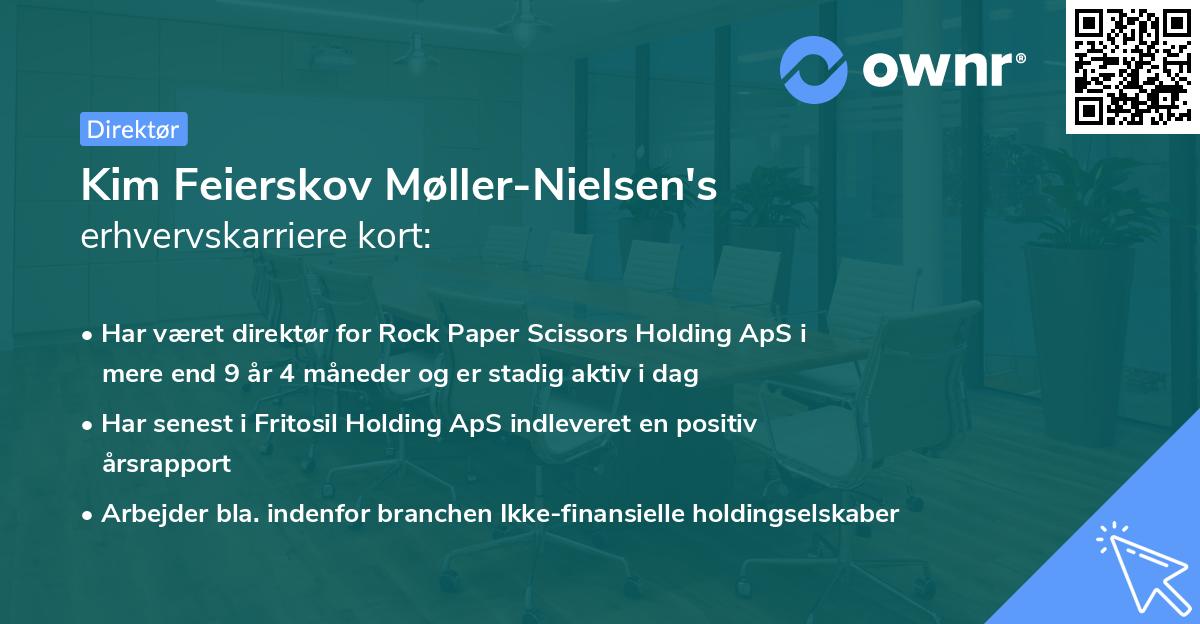 Kim Feierskov Møller-Nielsen's erhvervskarriere kort