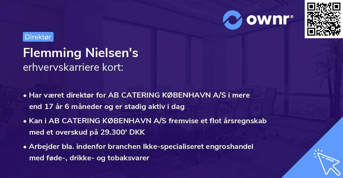 Flemming Nielsen's erhvervskarriere kort