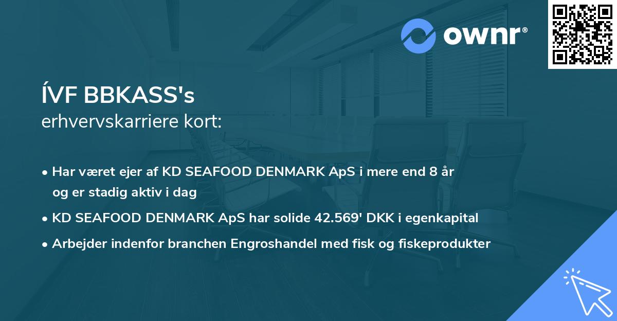 ÍVF BBKASS's erhvervskarriere kort