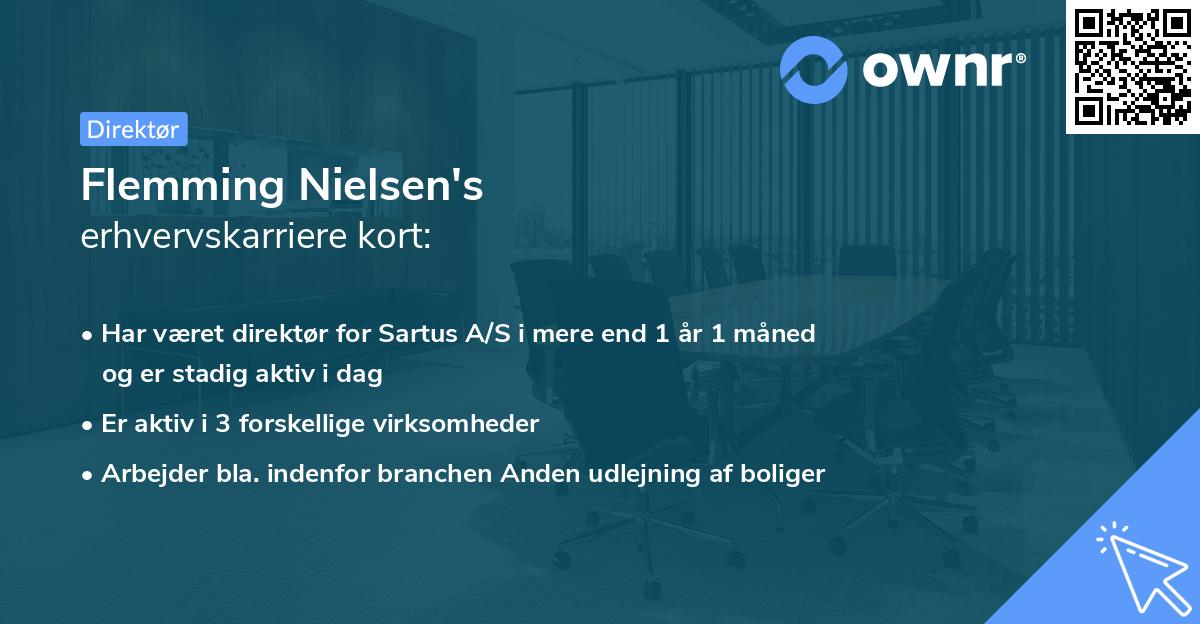 Flemming Nielsen's erhvervskarriere kort