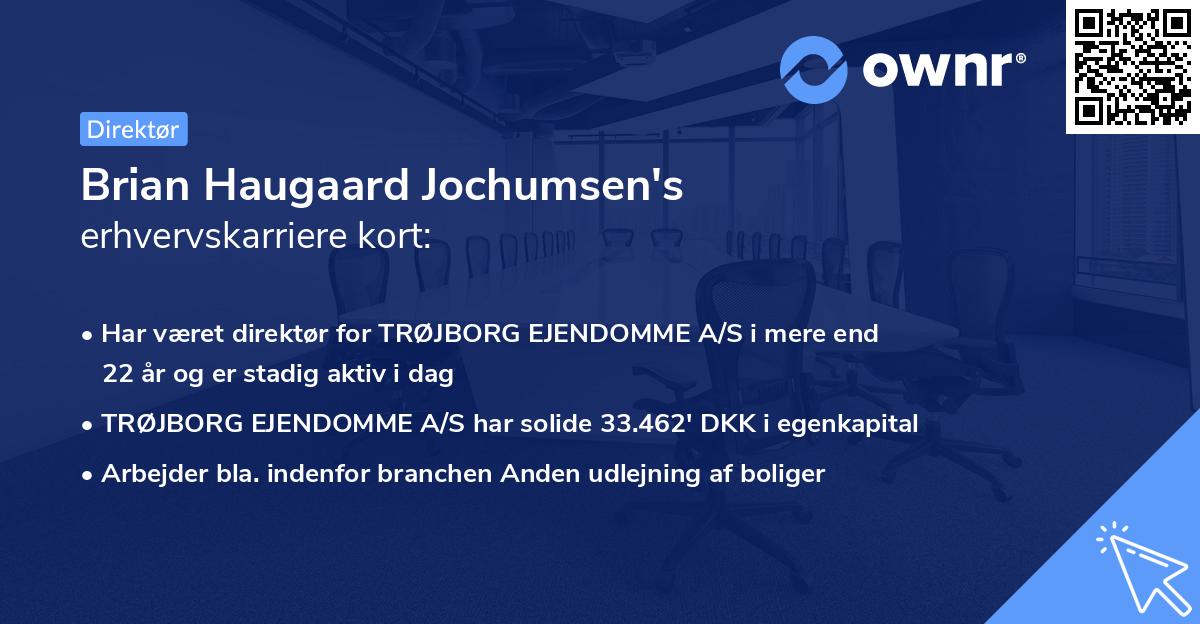 Brian Haugaard Jochumsen's erhvervskarriere kort