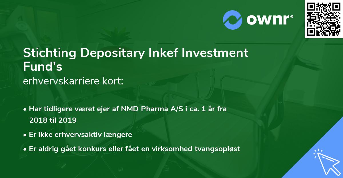 Stichting Depositary Inkef Investment Fund's erhvervskarriere kort