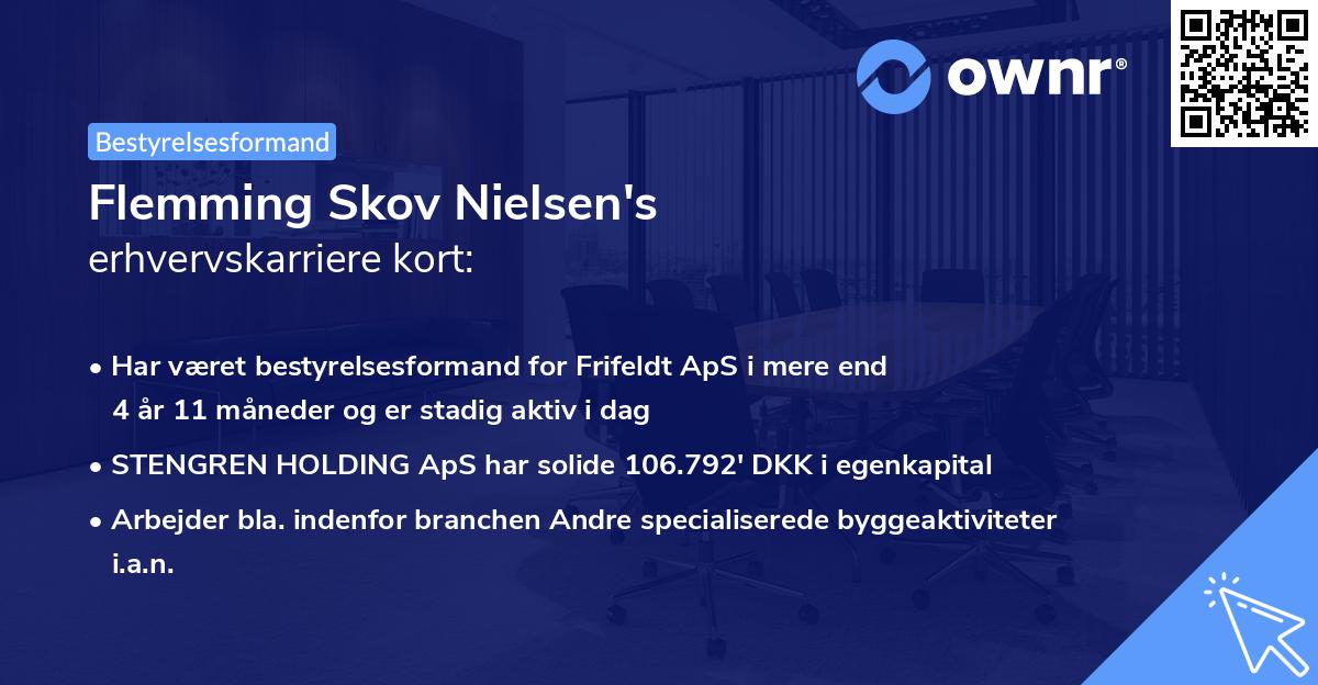 Flemming Skov Nielsen's erhvervskarriere kort