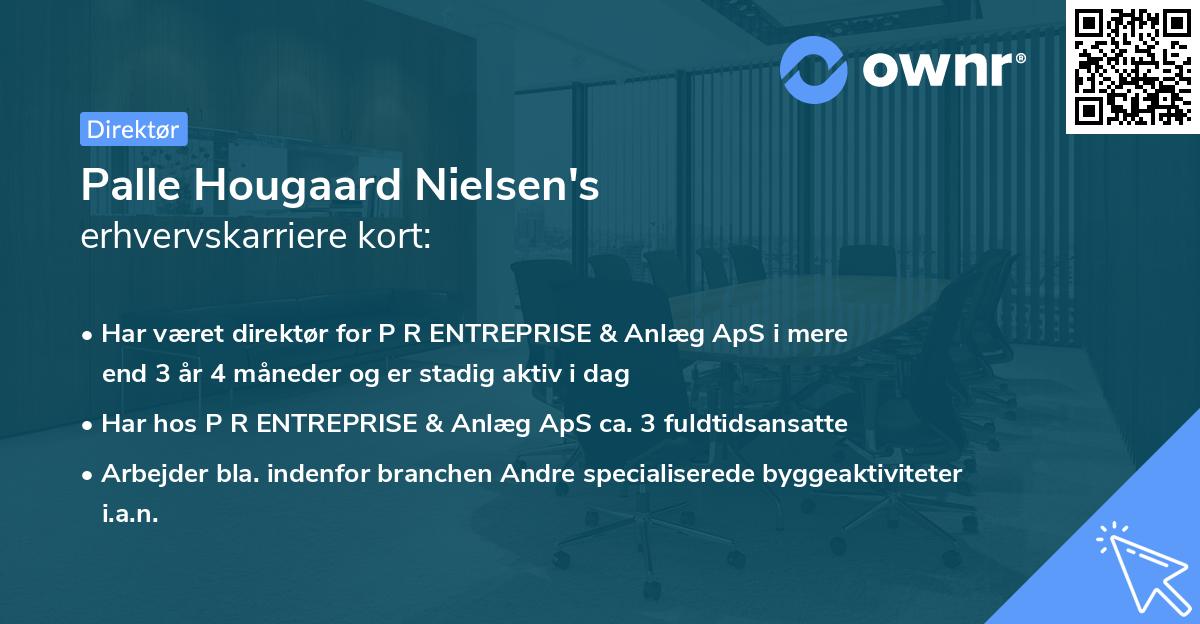 Palle Hougaard Nielsen's erhvervskarriere kort