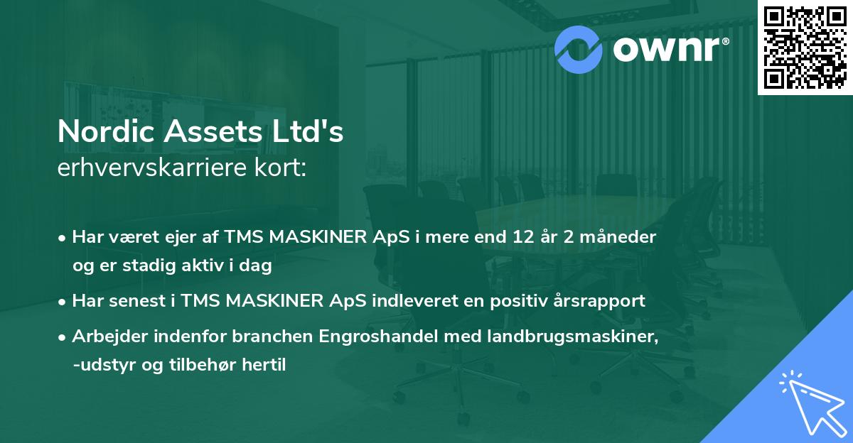 Nordic Assets Ltd's erhvervskarriere kort