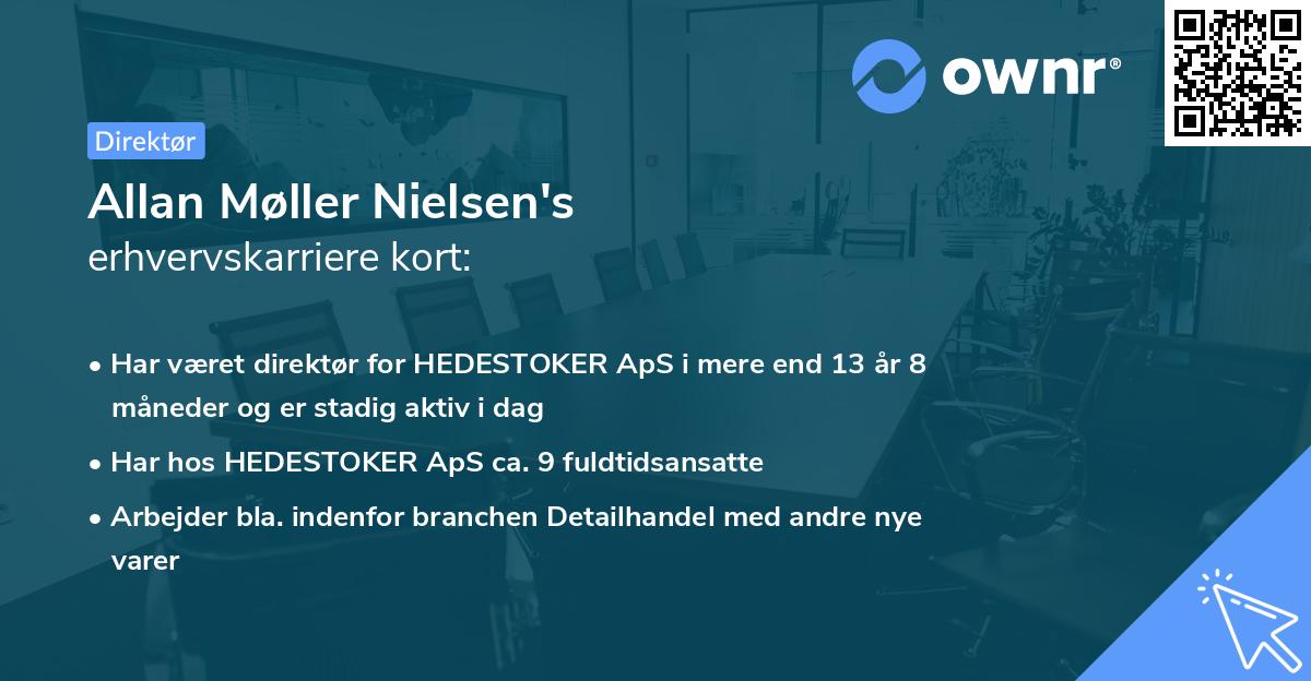 Allan Møller Nielsen's erhvervskarriere kort