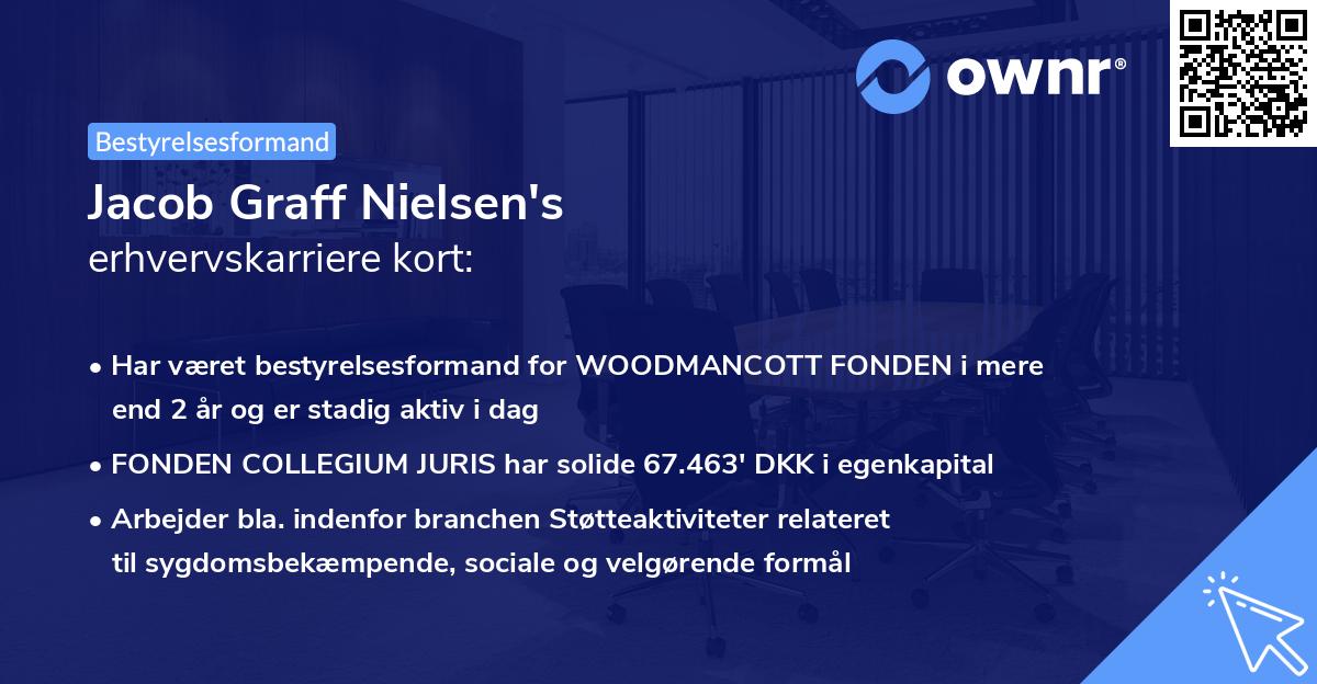 Jacob Graff Nielsen's erhvervskarriere kort