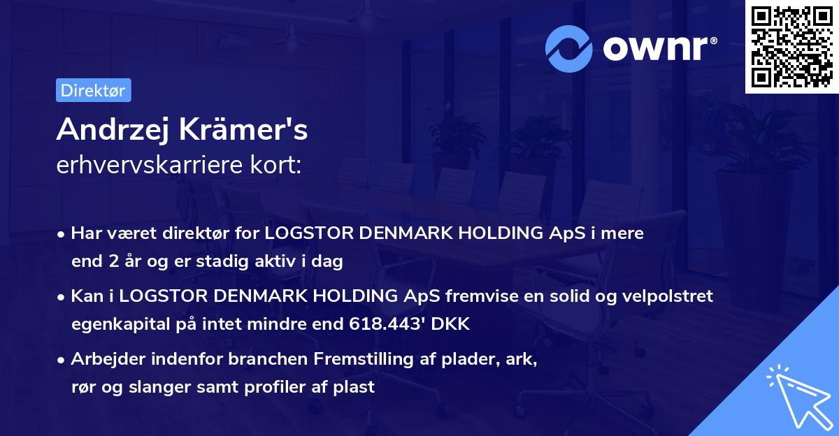 Andrzej Krämer's erhvervskarriere kort