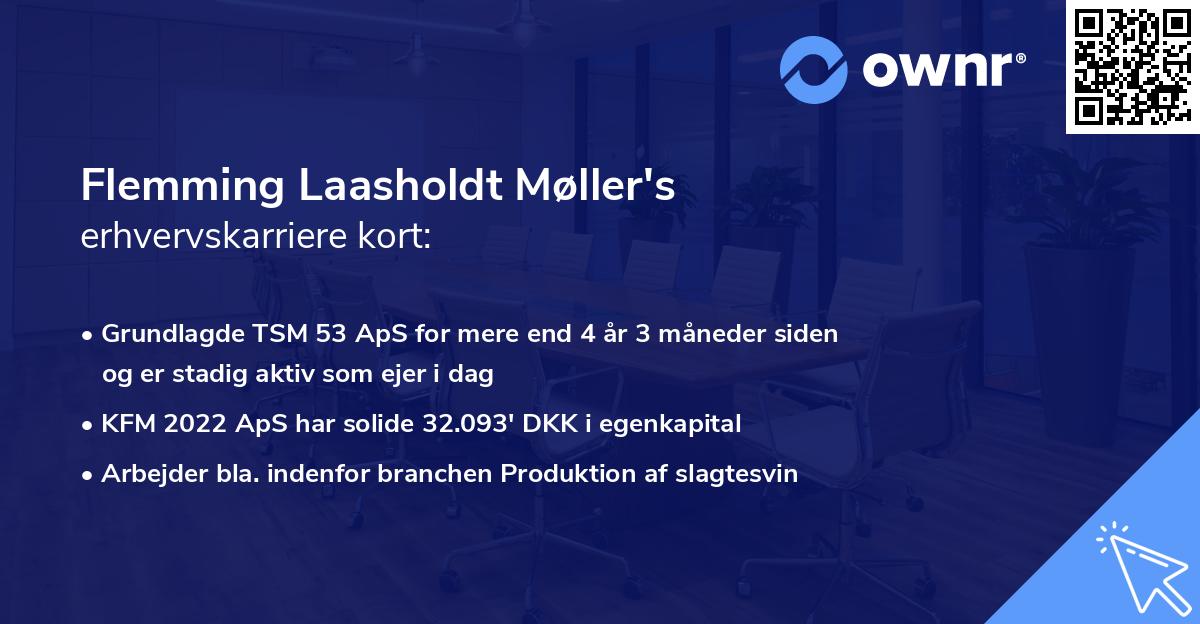 Flemming Laasholdt Møller's erhvervskarriere kort