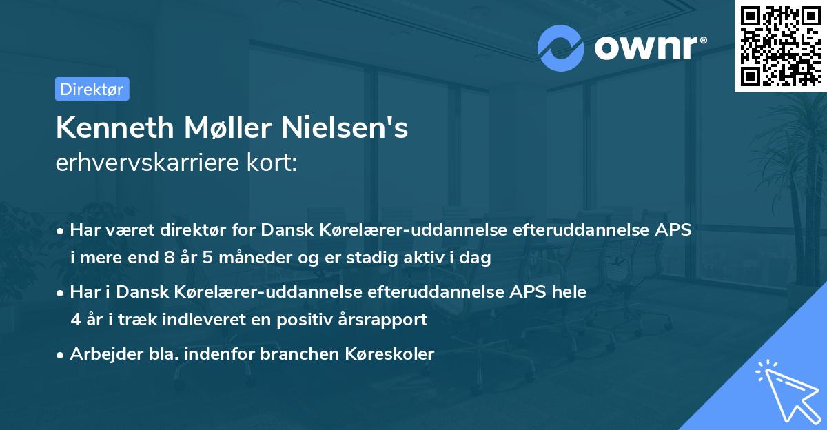 Kenneth Møller Nielsen's erhvervskarriere kort