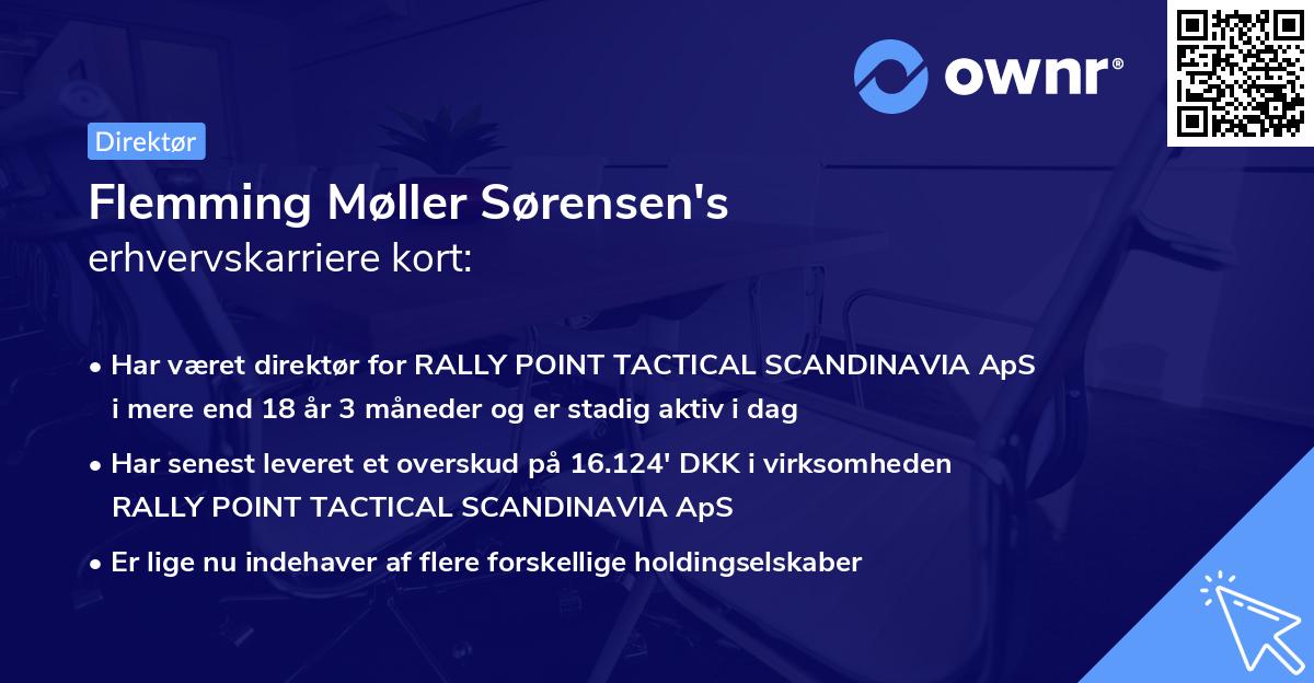 Flemming Møller Sørensen's erhvervskarriere kort