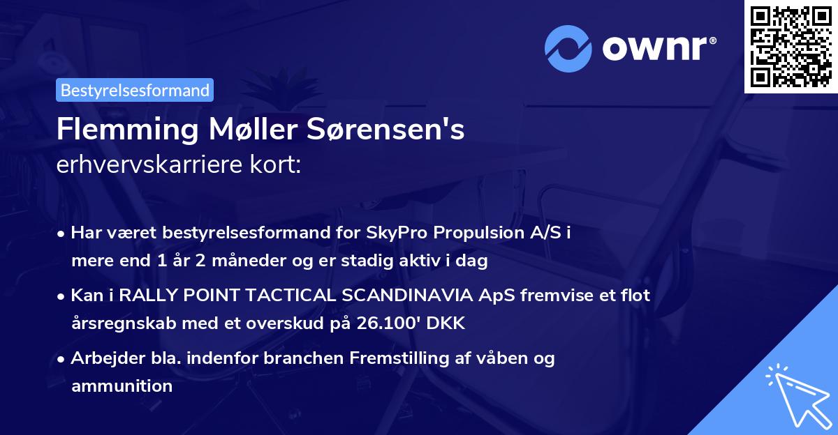 Flemming Møller Sørensen's erhvervskarriere kort