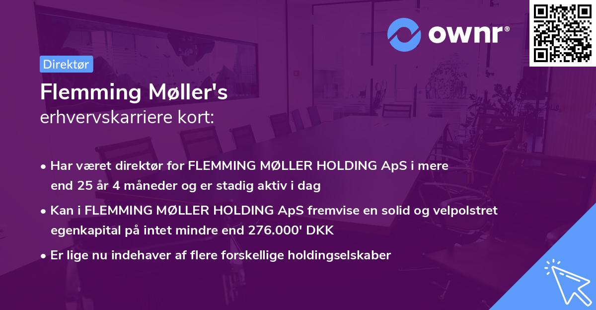 Flemming Møller's erhvervskarriere kort