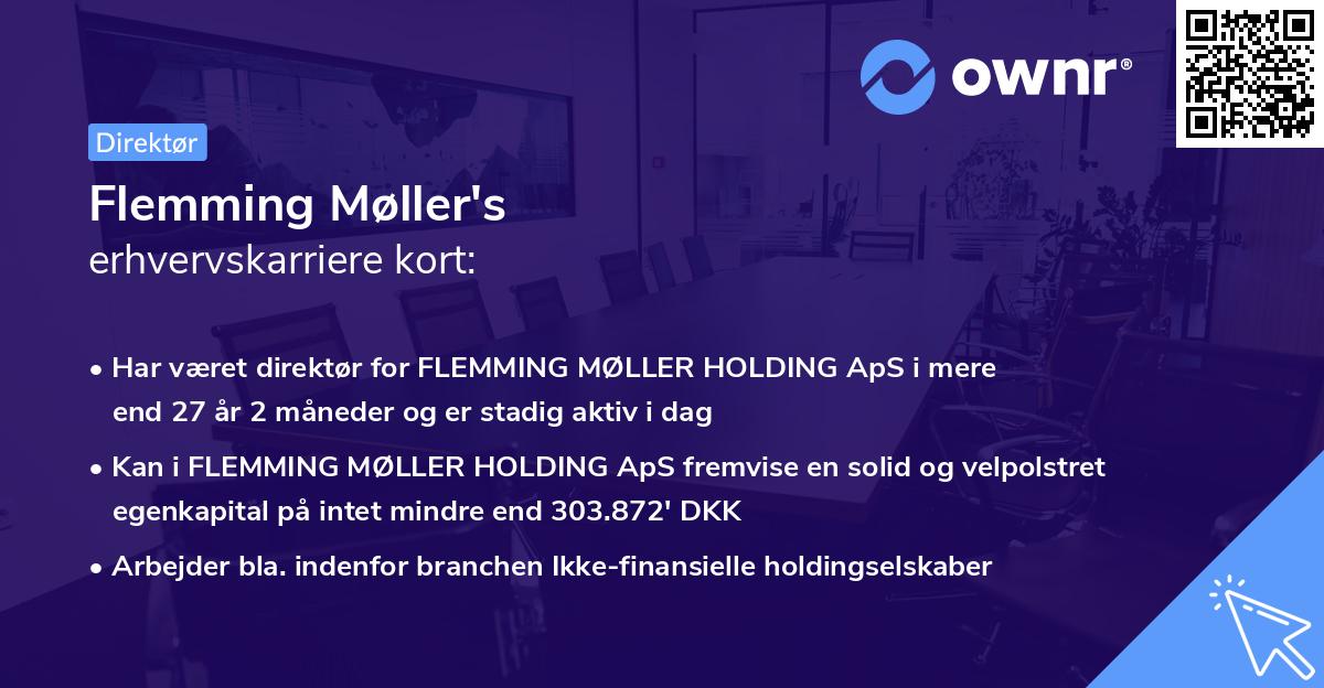 Flemming Møller's erhvervskarriere kort