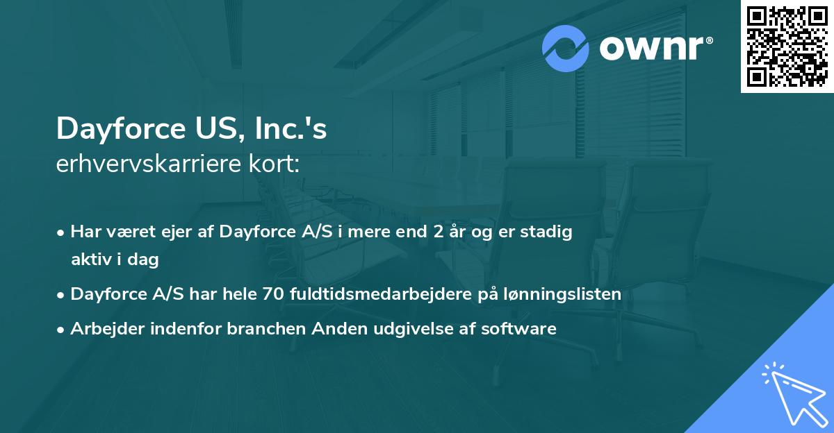 Dayforce US, Inc.'s erhvervskarriere kort