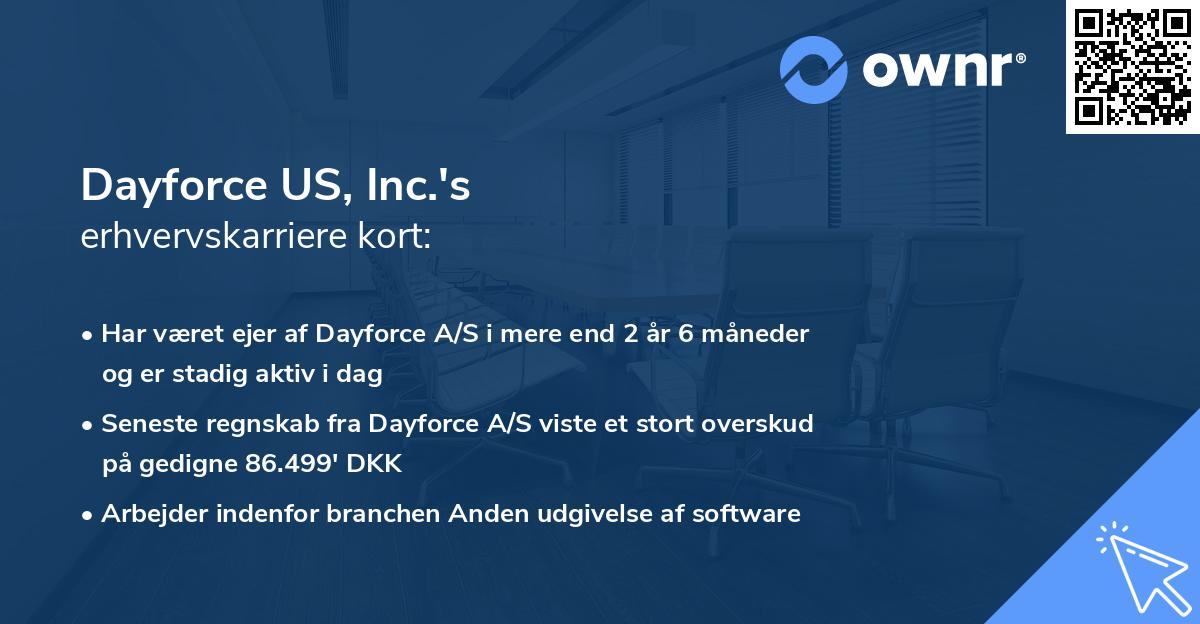Dayforce US, Inc.'s erhvervskarriere kort
