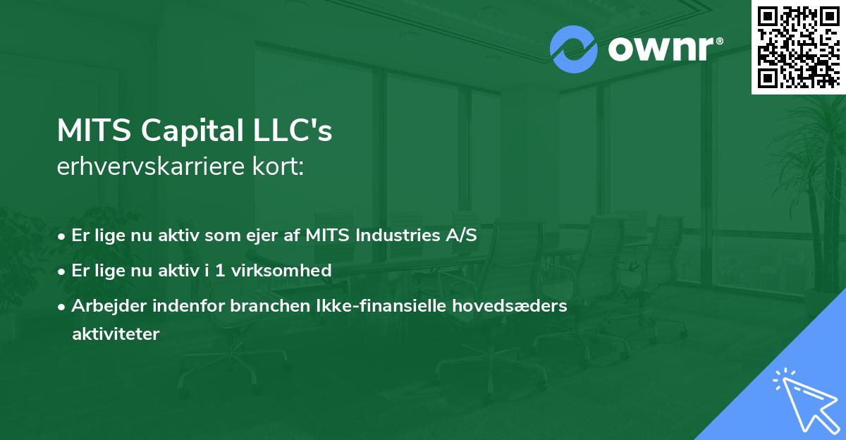 MITS Capital LLC's erhvervskarriere kort