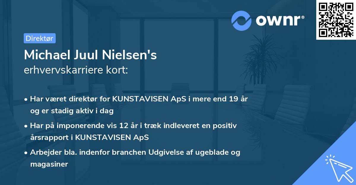 Michael Juul Nielsen's erhvervskarriere kort